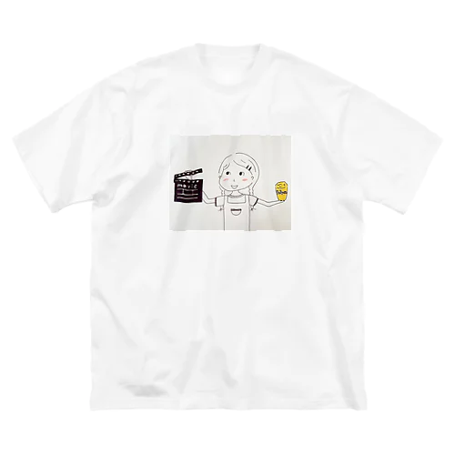 はらぺこシネマくん ビッグシルエットTシャツ