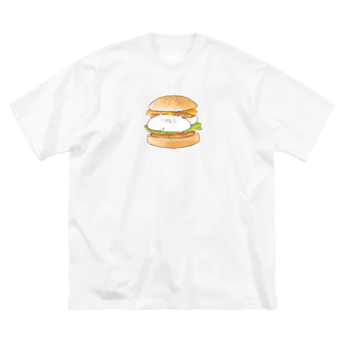 ぷぅ王子　ビッグぷぅバーガー(単品) ビッグシルエットTシャツ