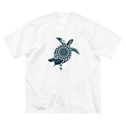 Sea turtle  ビッグシルエットTシャツ