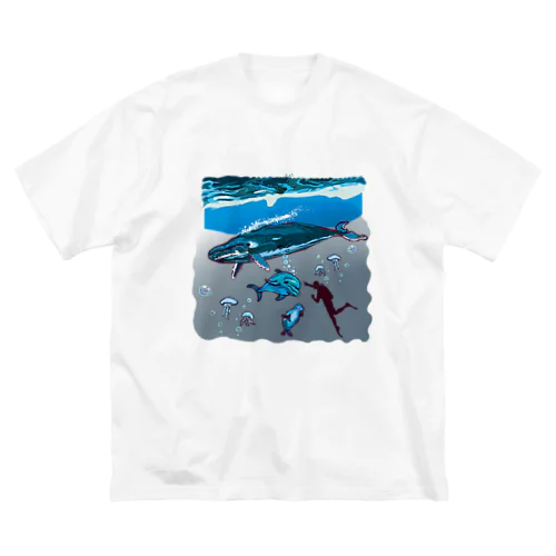 スカンジナビアの海のお散歩 Big T-Shirt