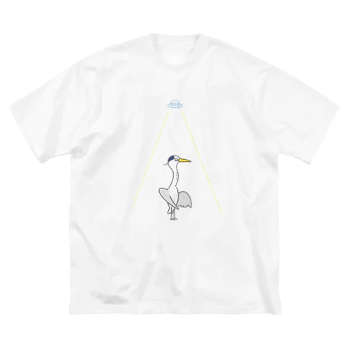 アオサギ、交信成功 Big T-Shirt