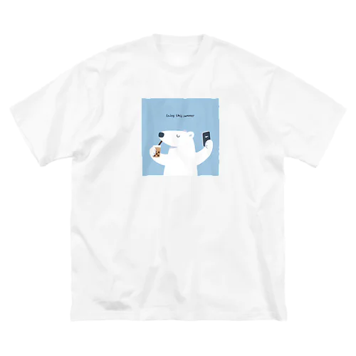 しろくま ビッグシルエットTシャツ