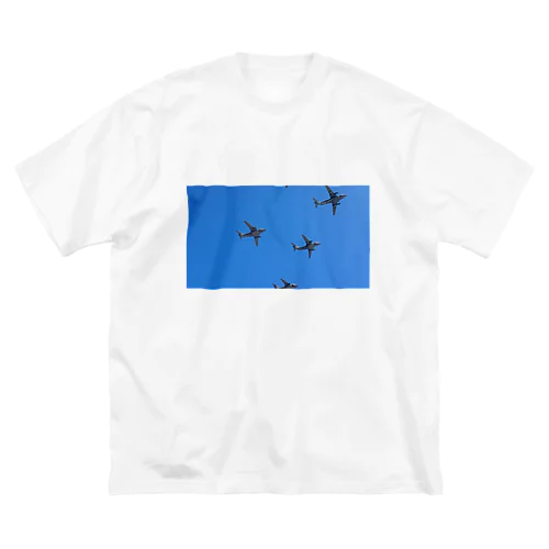 編隊航空機 ビッグシルエットTシャツ