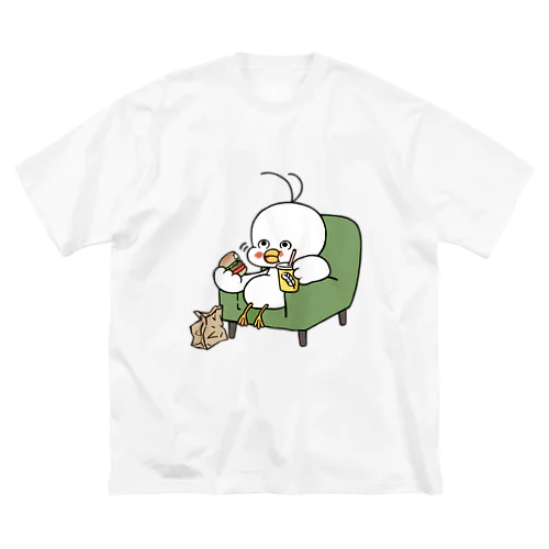 ふ鳥 ビッグシルエットTシャツ