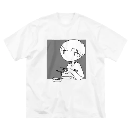 副流煙 ビッグシルエットTシャツ