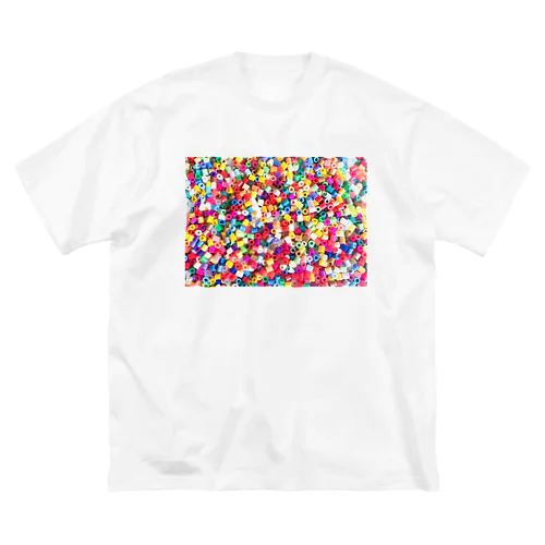 パーラービーズ(長方形) ビッグシルエットTシャツ