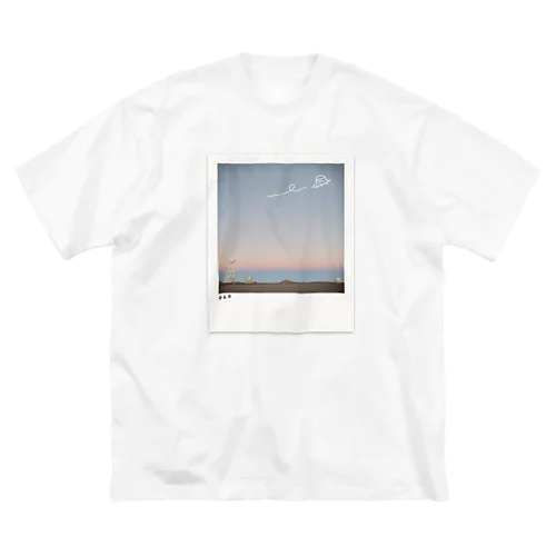 未確認飛行物体ポラ ビッグシルエットTシャツ