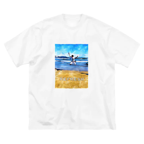 refresh ビッグシルエットTシャツ