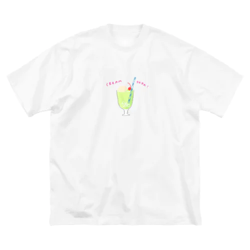 クリームソーダ Big T-Shirt