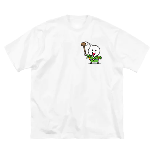 モッチグリーン ビッグシルエットTシャツ