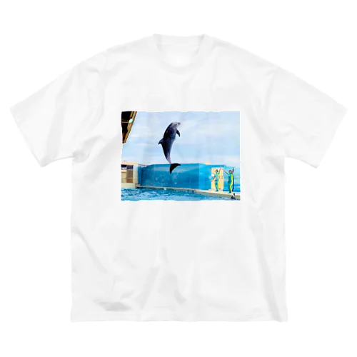 (コラボ)Dolphin Jump!(Photo by @gb_s8) ビッグシルエットTシャツ