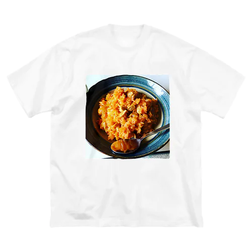 Chicken Rice ビッグシルエットTシャツ