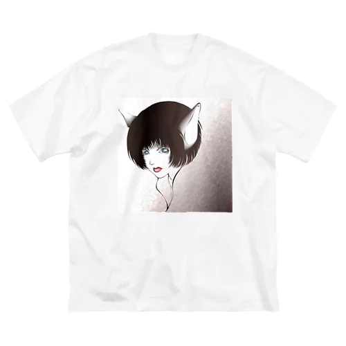 猫耳 Big T-Shirt