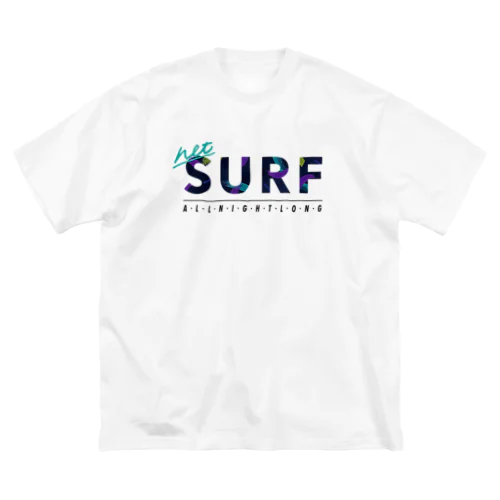 ネットサーフ（絵の具） ビッグシルエットTシャツ