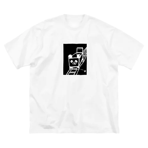 パンダトロッコ Big T-Shirt