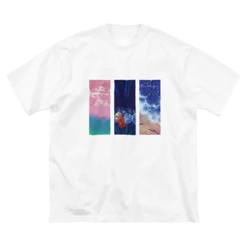 【風景シリーズ】ビッグシルエットTシャツ Big T-Shirt