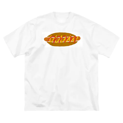 Not healthy but tasty ビッグシルエットTシャツ