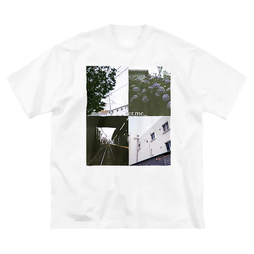 紫陽花 Big T-Shirt