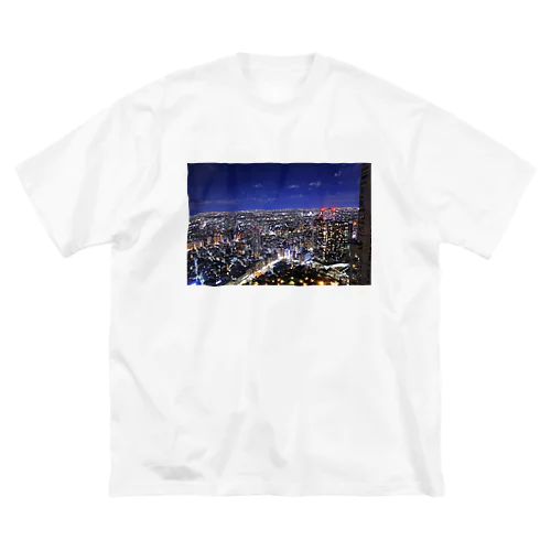 夜景　都庁から中野区方面をのぞむ Big T-Shirt