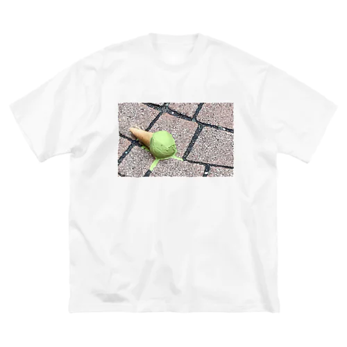 生まれ変わりたい(しんぷる) ビッグシルエットTシャツ