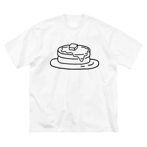 シロップとろとろパンケーキ ビッグシルエットTシャツ
