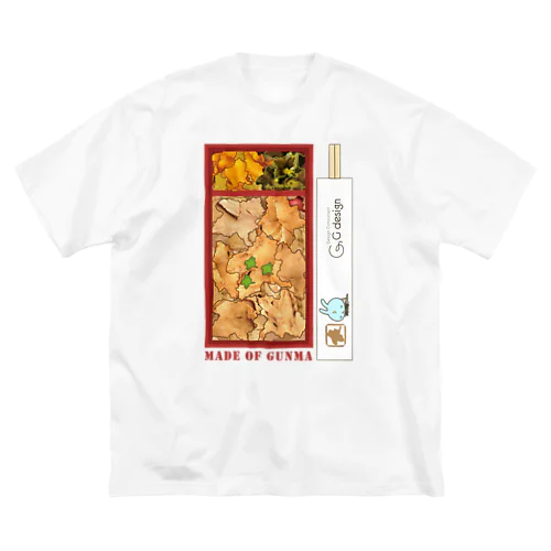 【群馬名物】とり飯 ビッグシルエットTシャツ