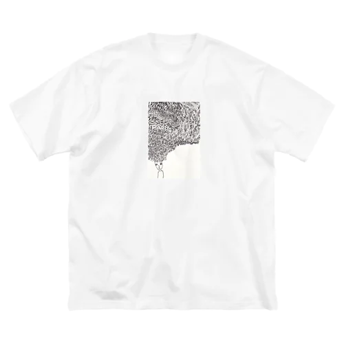 もやもや ビッグシルエットTシャツ