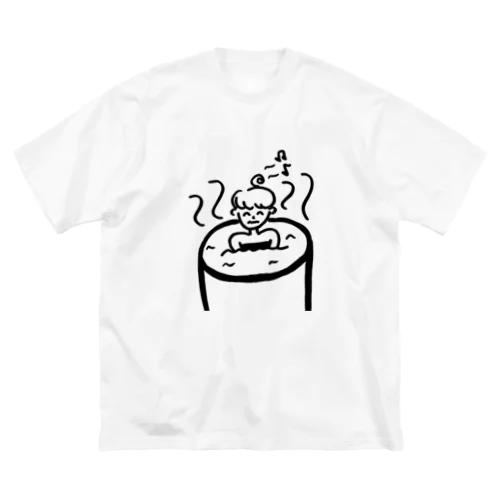 温泉 ビッグシルエットTシャツ