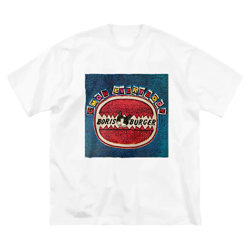 BORIS-BURGER ビッグシルエットTシャツ