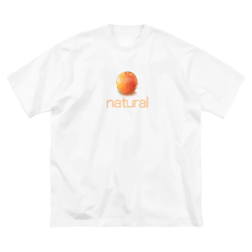 natural ビッグシルエットTシャツ