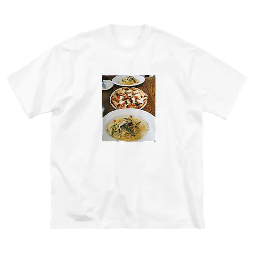 パスタ・ピザ・パスタ Big T-Shirt