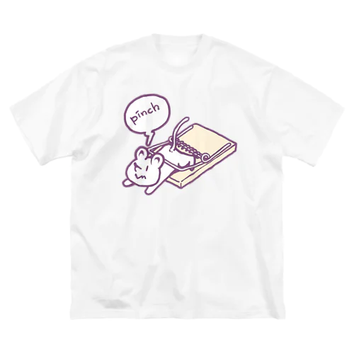 大ピンチなネズミ ビッグシルエットTシャツ