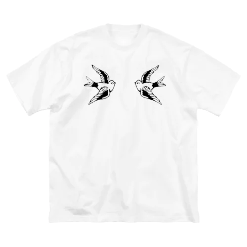 swallow/gentleman Big T-Shirt