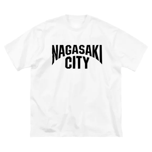 長崎　NAGASAKI　ナガサキシティ ビッグシルエットTシャツ