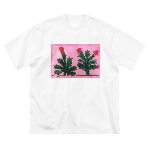 Flower ビッグシルエットTシャツ