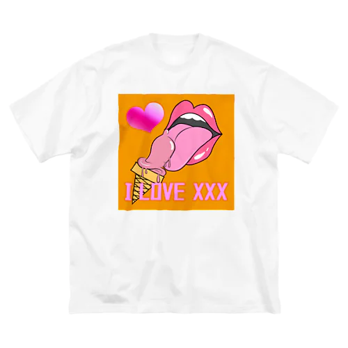 LOVE♡CREAM ビッグシルエットTシャツ