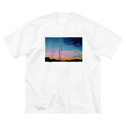 夕日Tシャツ Big T-Shirt