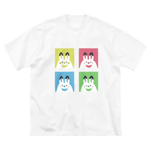 つきのわうさぎ【喜怒哀楽】 ビッグシルエットTシャツ