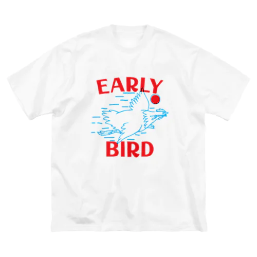 early birdくん ビッグシルエットTシャツ