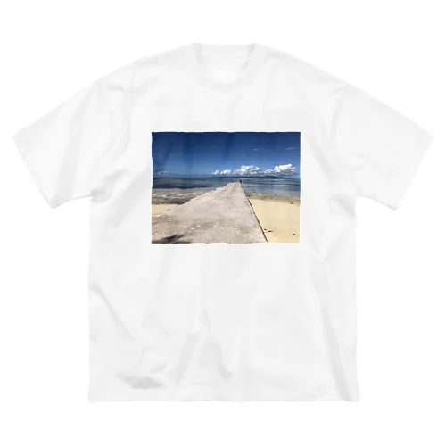ishigaki island2 ビッグシルエットTシャツ