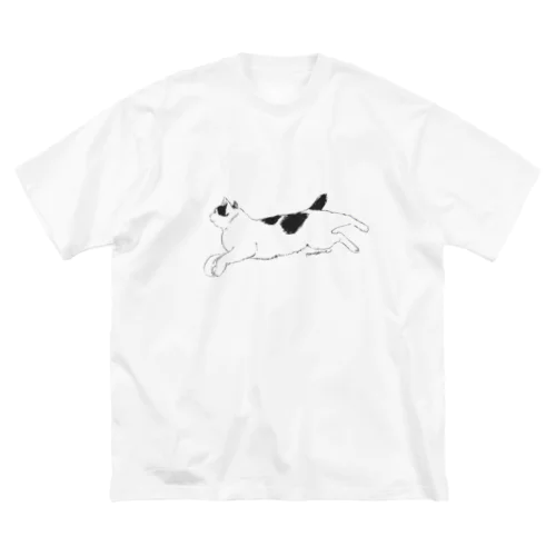 小さいブチネコ Big T-Shirt