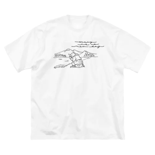 湖畔のクマさん Big T-Shirt