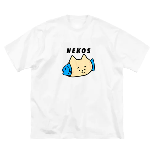 ネコのタコス ビッグシルエットTシャツ