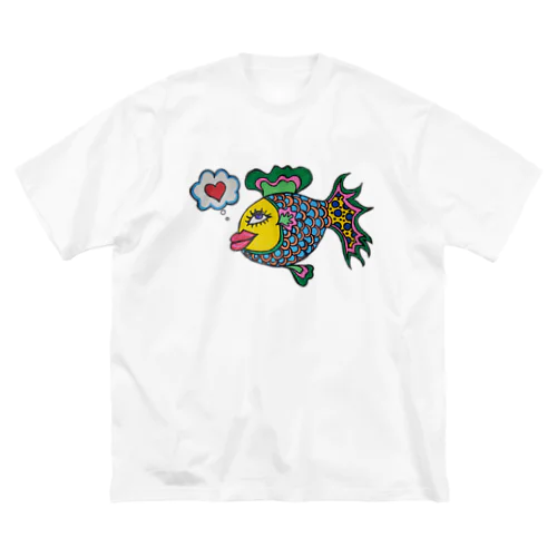 colorfulな恋 ビッグシルエットTシャツ