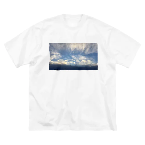 雨上がりの空 ビッグシルエットTシャツ