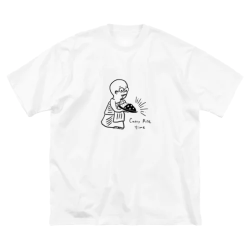 カレーライスタイムsouryo 루즈핏 티셔츠