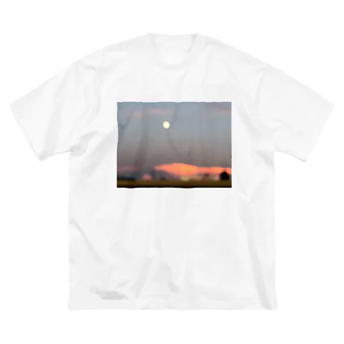 夕陽 ビッグシルエットTシャツ