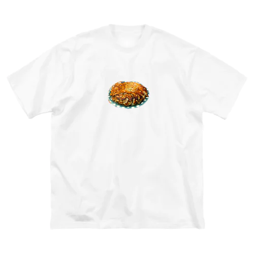 餃子 ビッグシルエットTシャツ