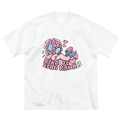 ポジティブシンギング ビッグシルエットTシャツ