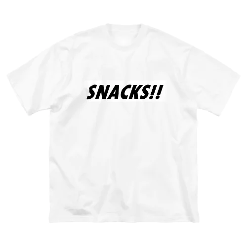 SNACKS!!　001（縦） ビッグシルエットTシャツ